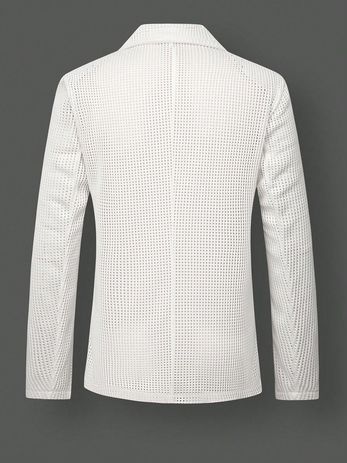 2026 Foreign Trade European And American Cross-Border Men's Mesh Suit Jacket Casual Banquet Party Top Suit Men 250308