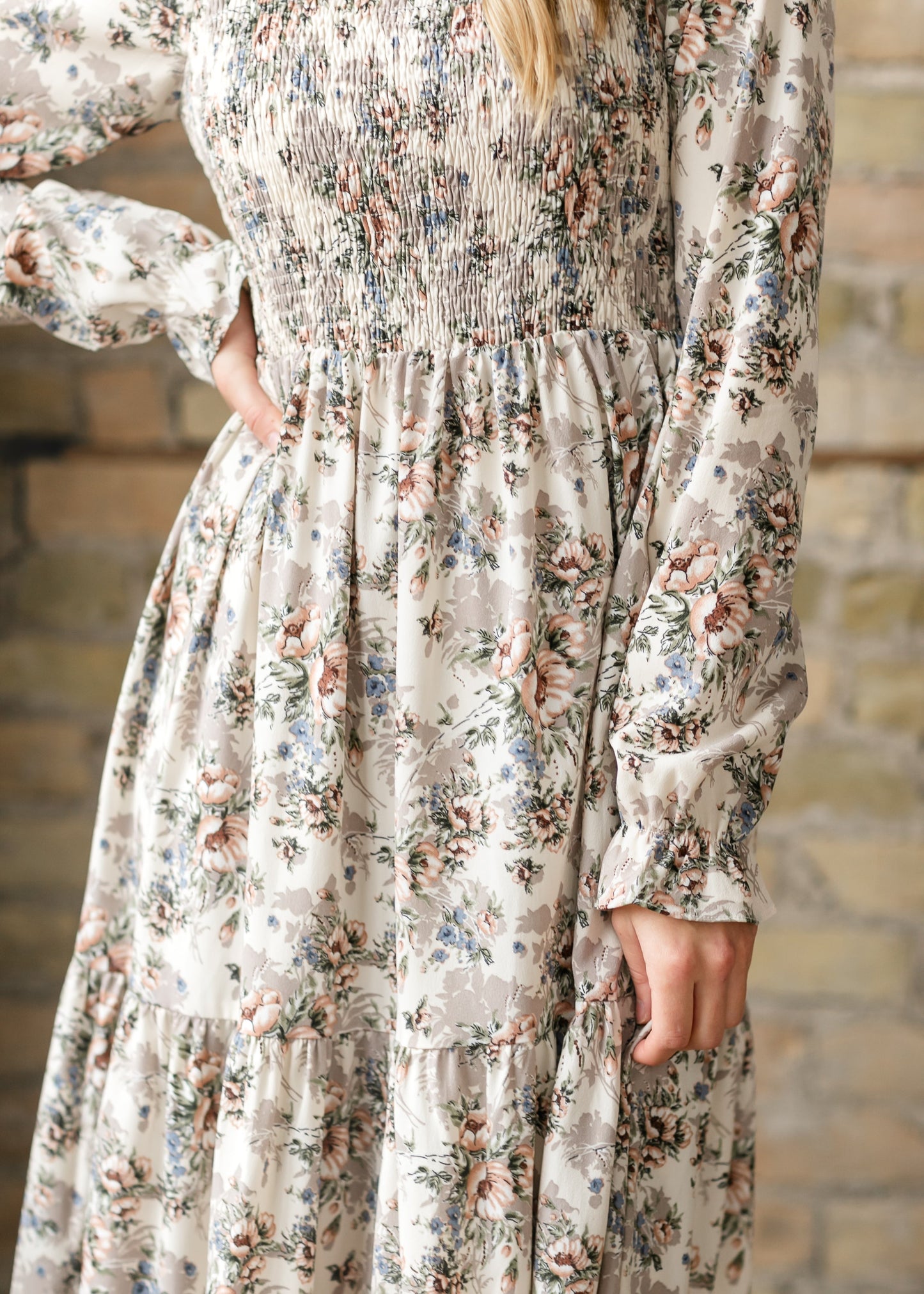 Gia Long Sleeve Maxi Dress