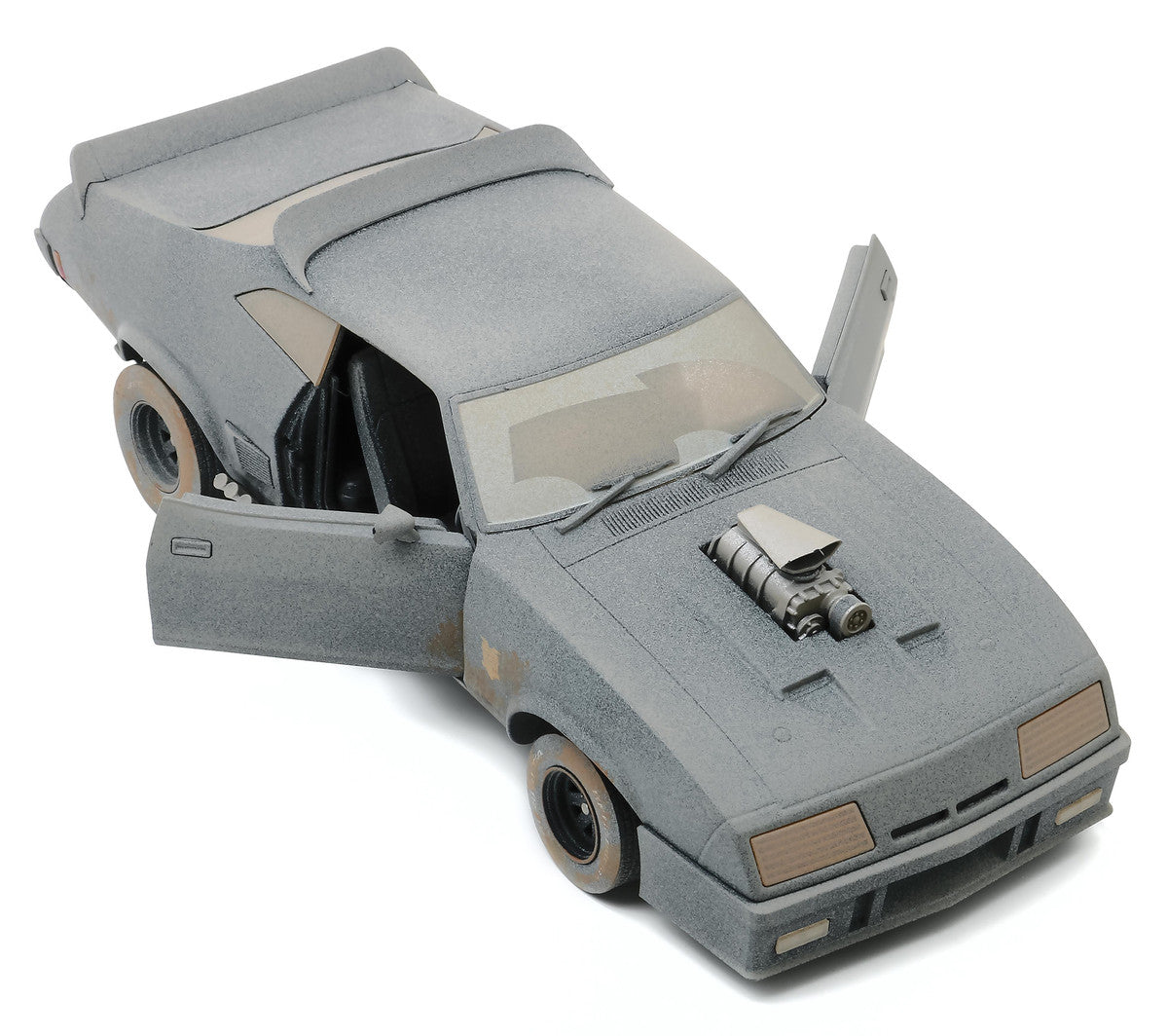 1973 Ford Falcon XB RHD (Right Hand Drive) (Weathered Version) "Last of the V8 Interceptors" (1979) Movie 1/18 Diecast Model Car by Greenlight