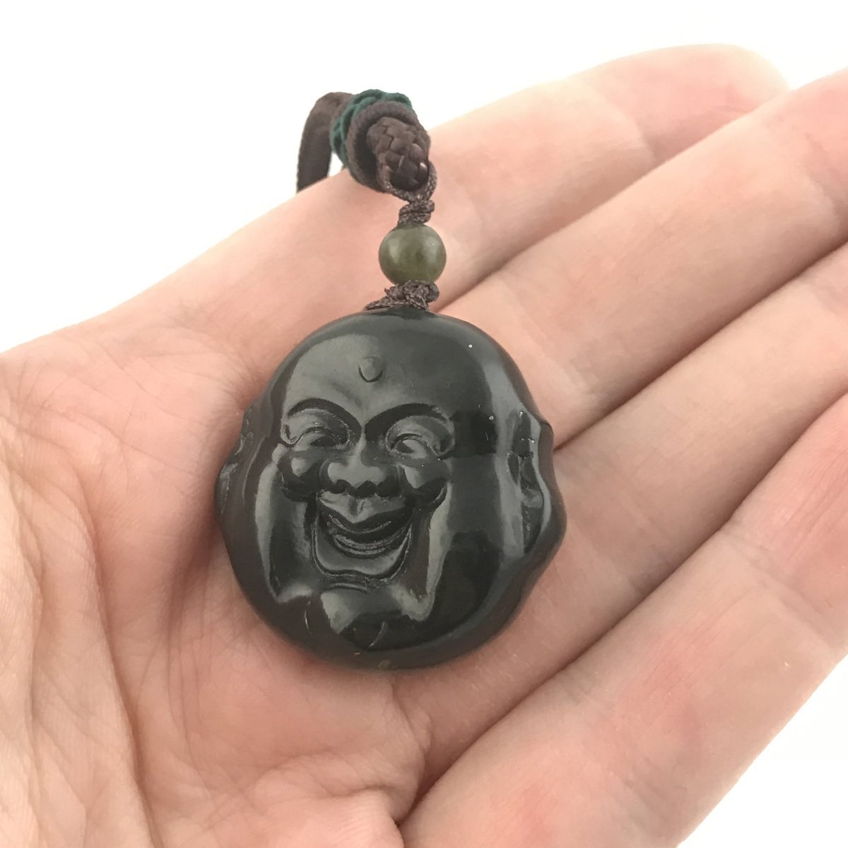 Happy Buddha Head Pendant
