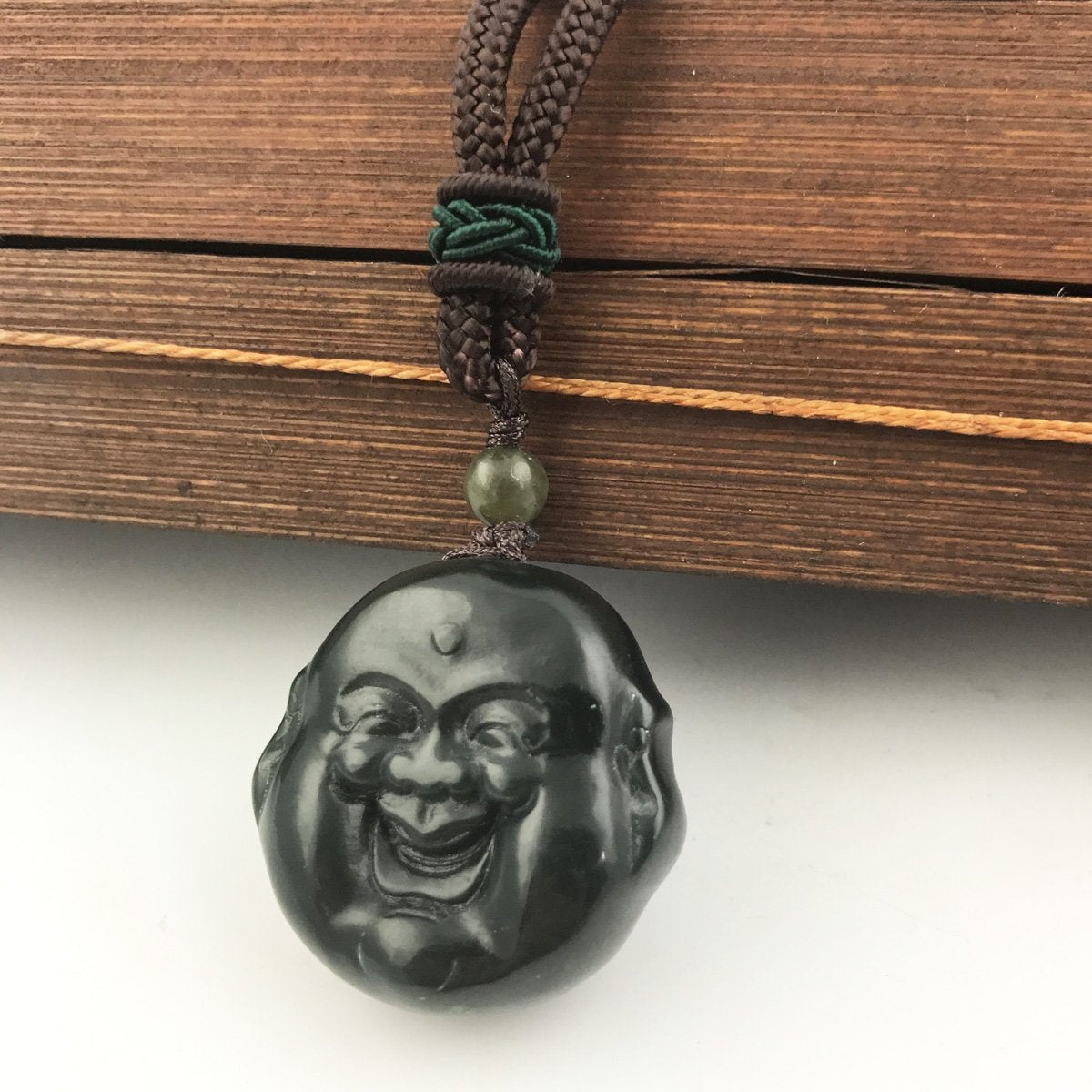 Happy Buddha Head Pendant