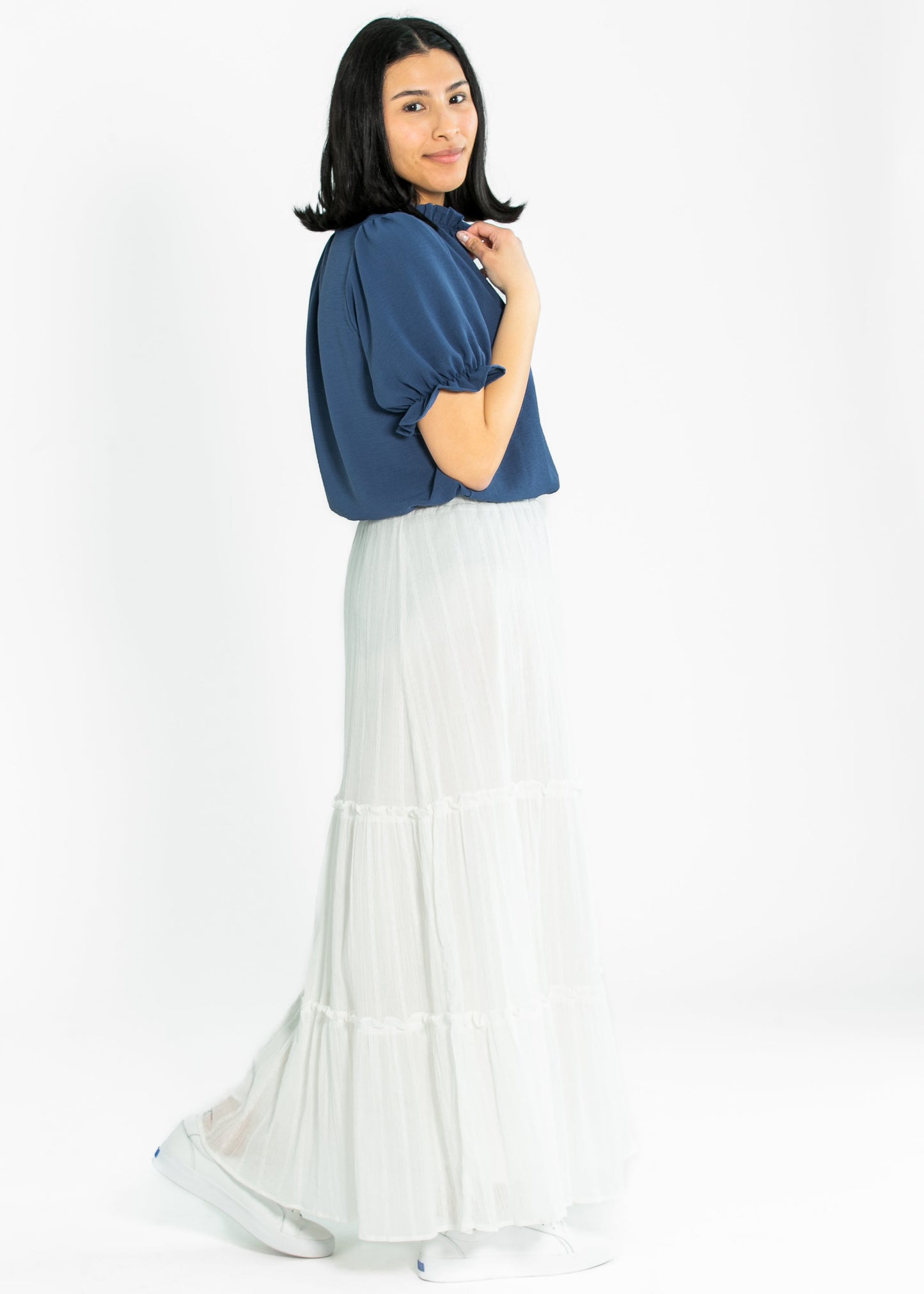 Laurel V-neck Short Sleeve Top - FINAL SALE