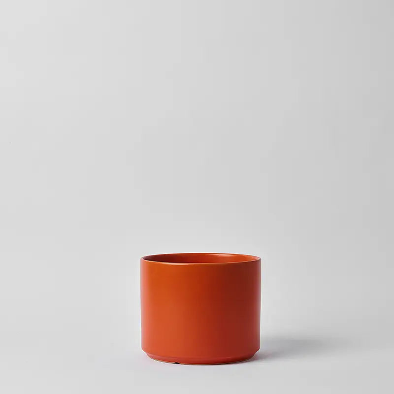 Solid Goods Ceramic Cylinder– With or Without Mahogany Stand