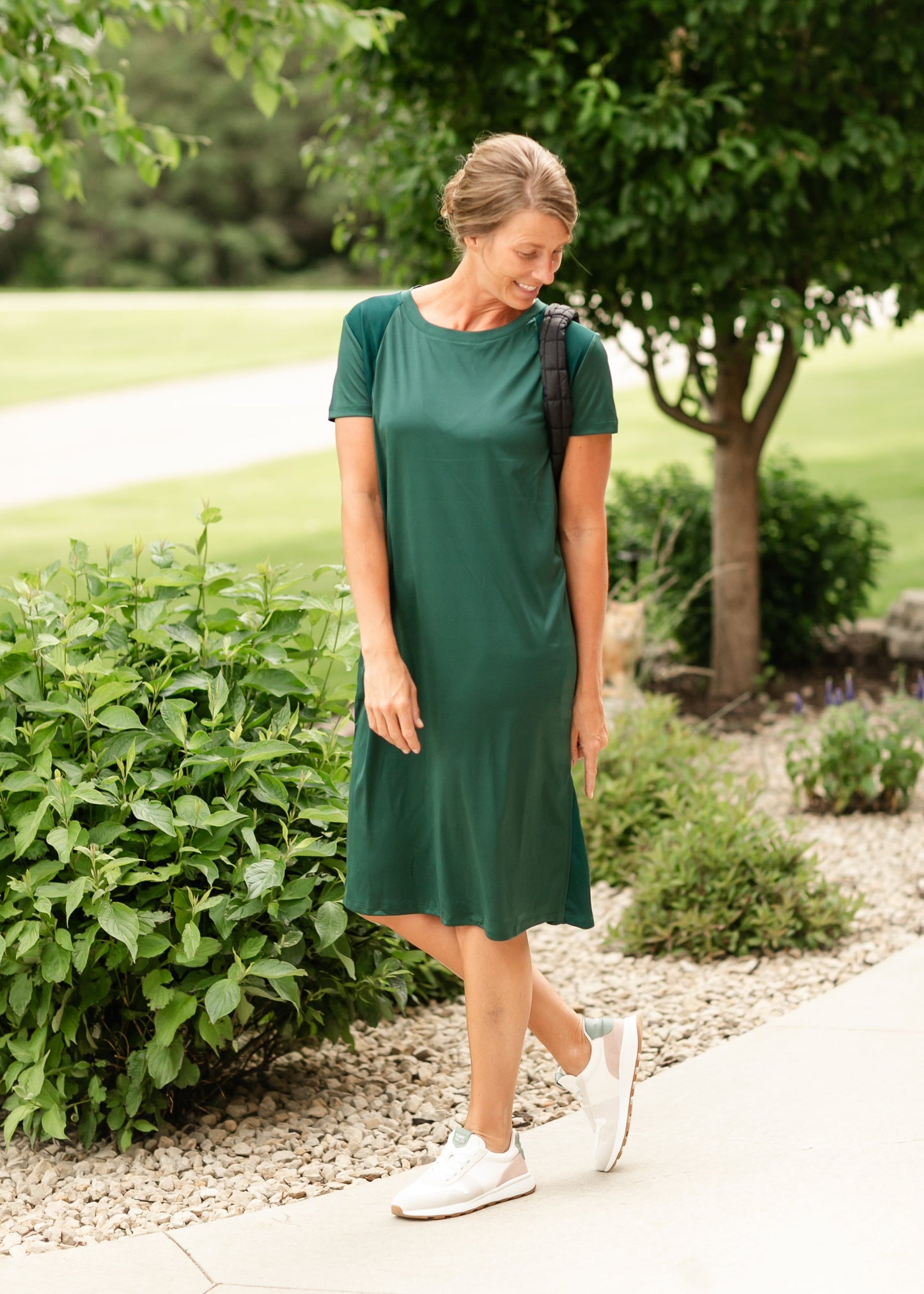 Manda Athletic Midi Dress
