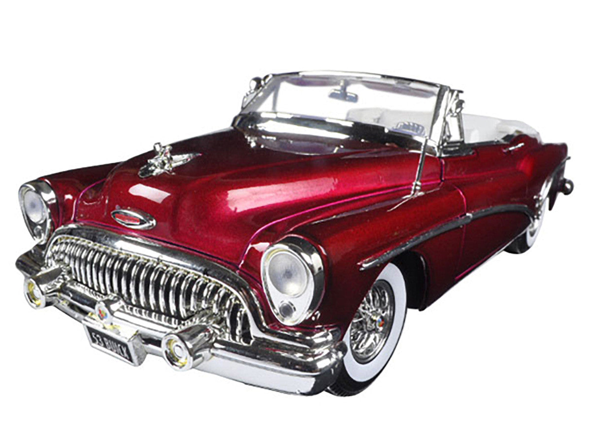 1953 Buick Skylark Burgundy 1/18 Diecast Model Car by Motormax