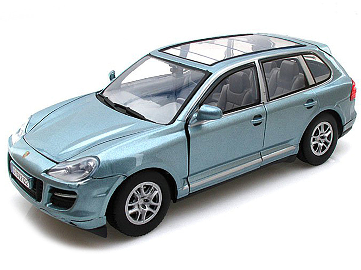 Porsche Cayenne Turbo Grey 1/24 Diecast Car Model by Motormax