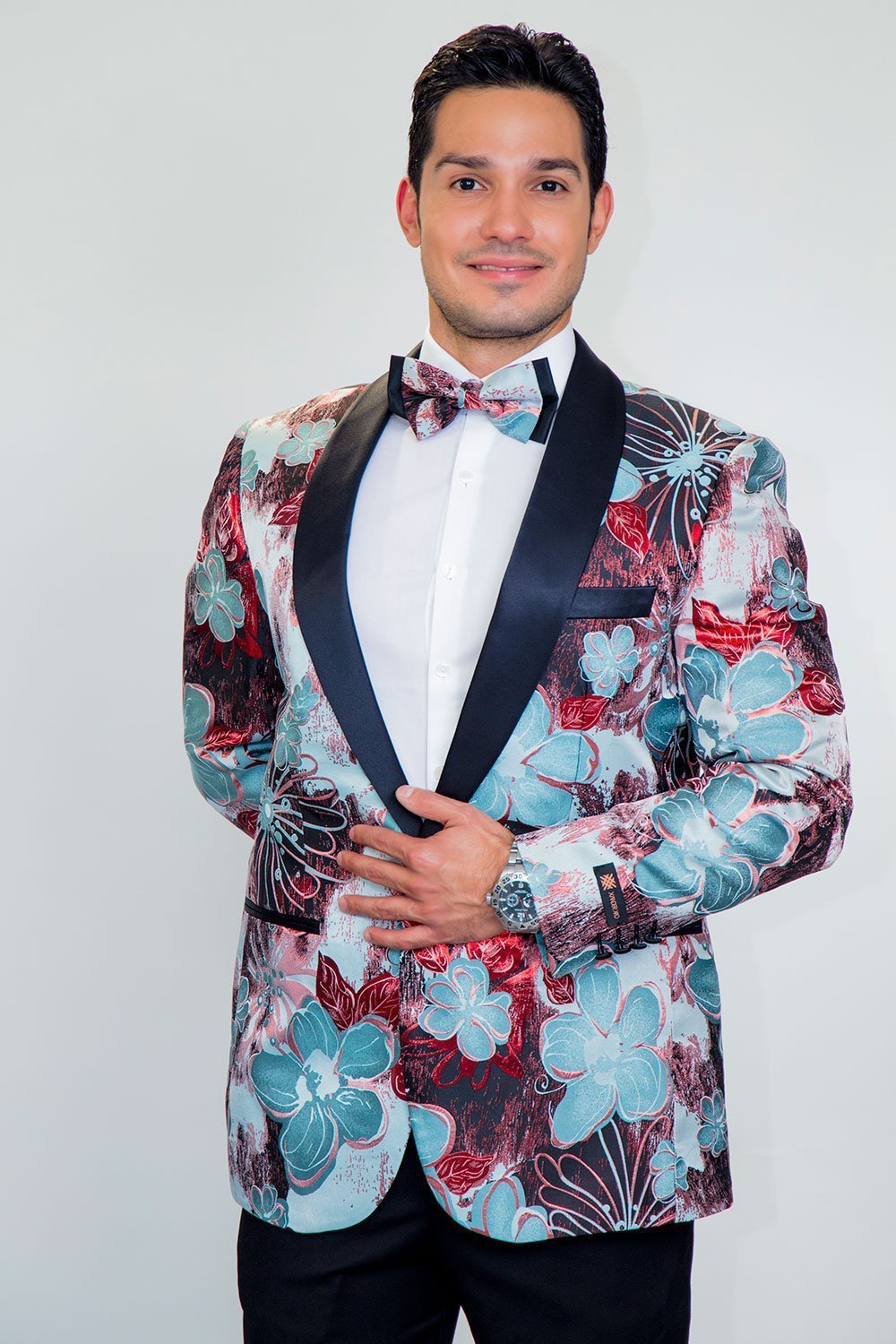 "Monte Carlo" Tuxedo Jacket Shawl