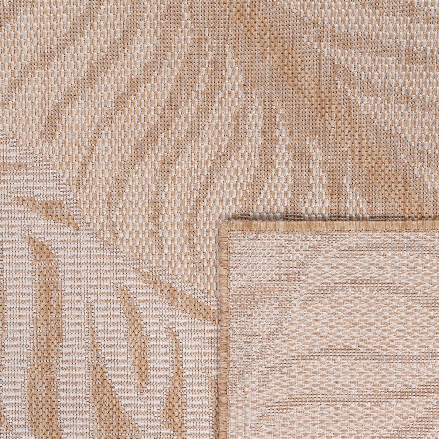 Indoor & Outdoor Rug Captera with Leaves Design