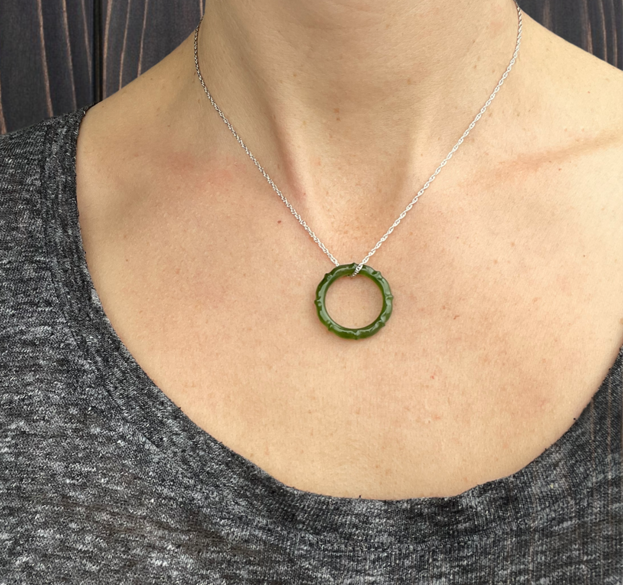 Jade Pendant, 23.5mm