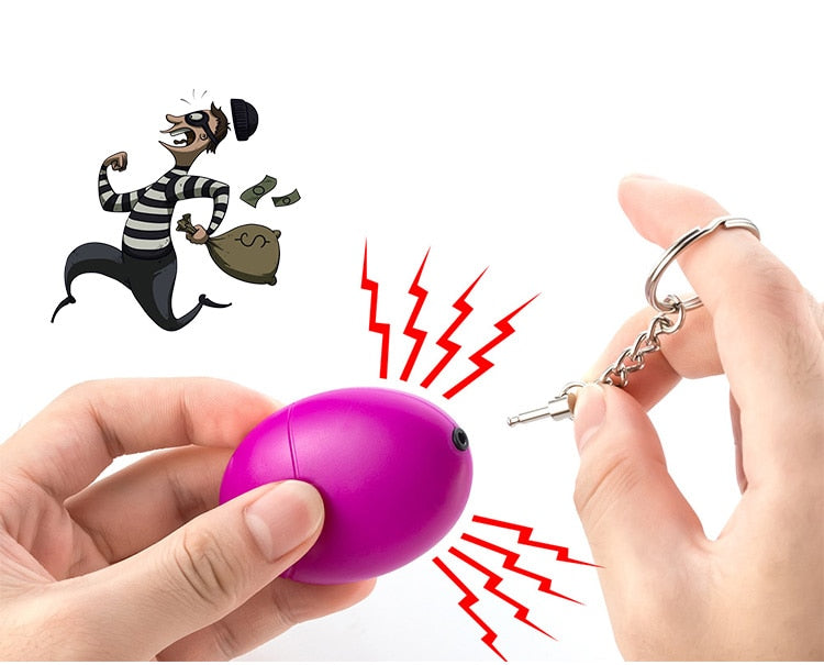 Wearable Personal Safety Alarm Egg