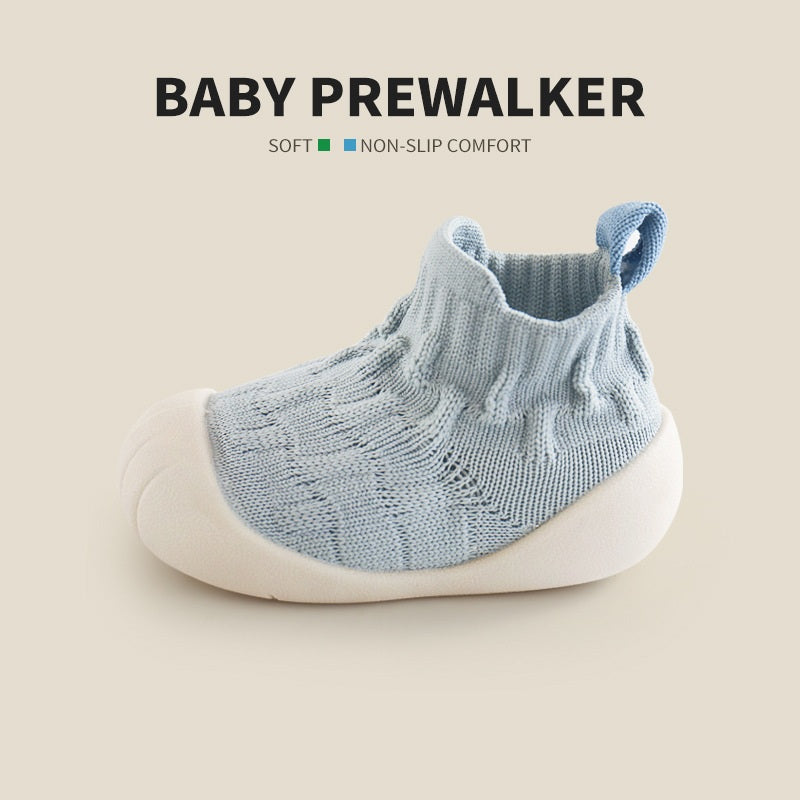 Unisex Patchwork Jacquard Pattern Soft-Sole Walking Shoes