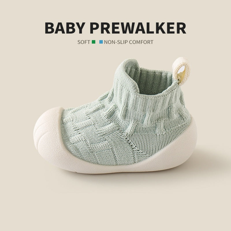 Unisex Patchwork Jacquard Pattern Soft-Sole Walking Shoes