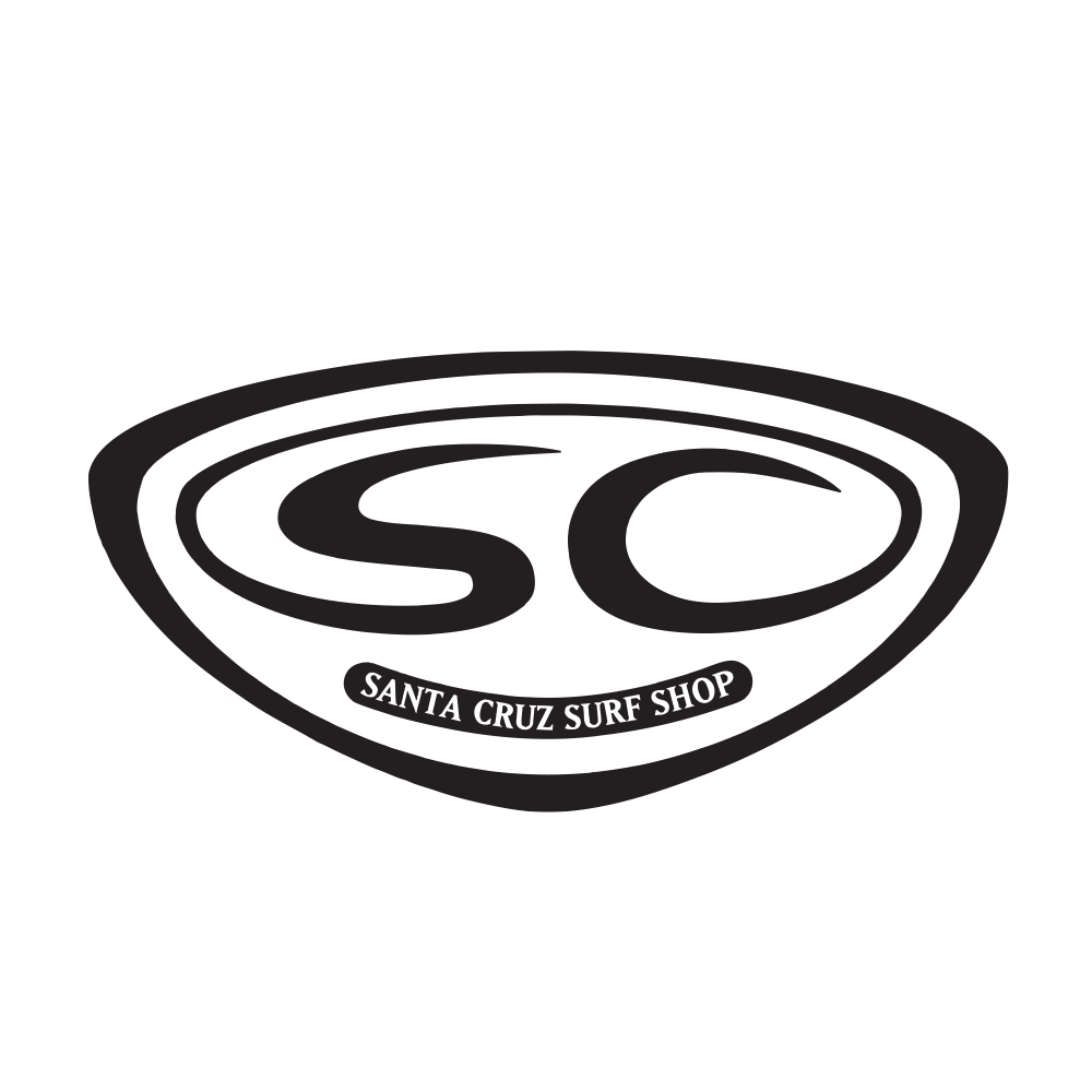 Santa Cruz Surf Shop Shield Large Sticker