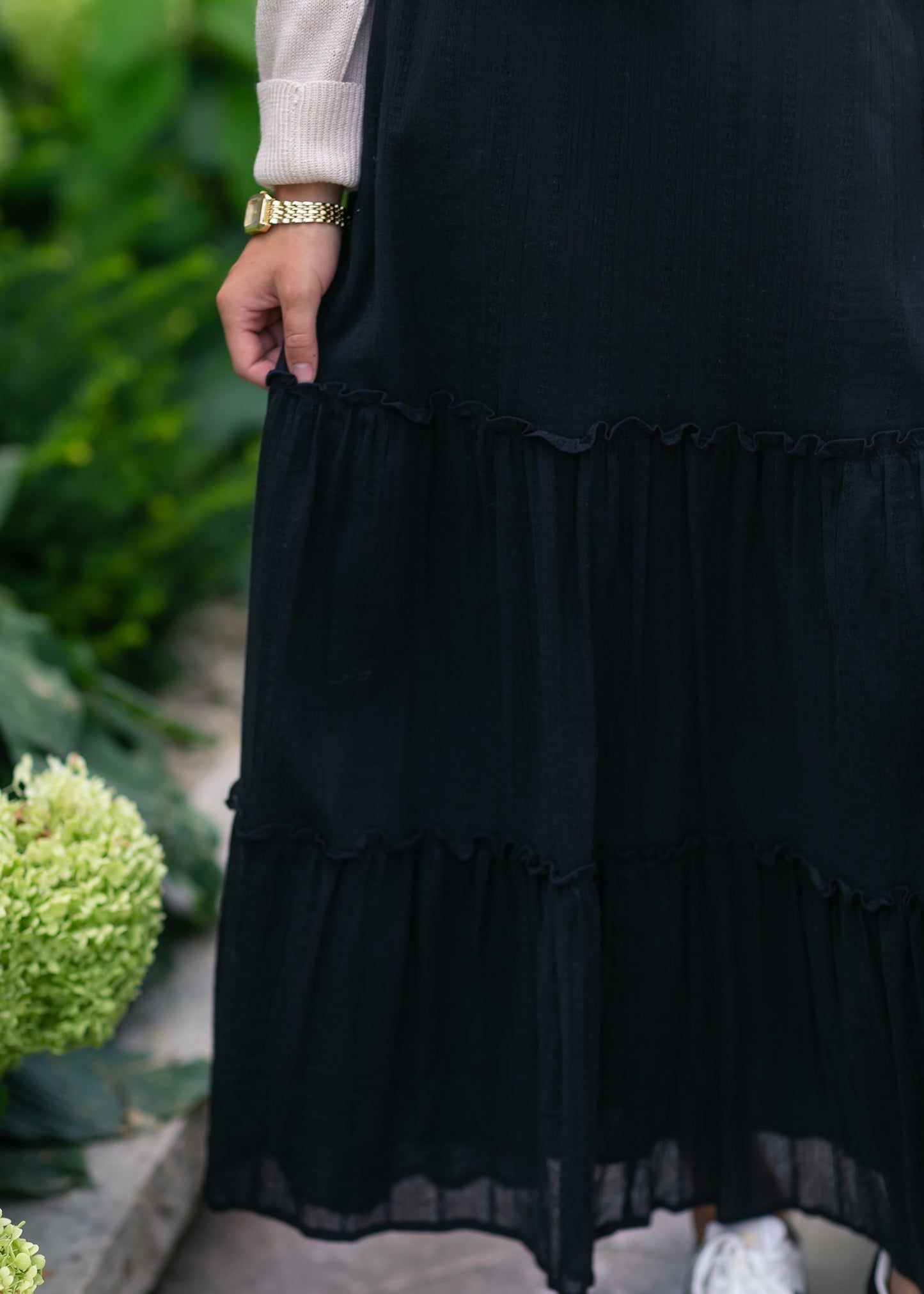 Serena Cotton Gauze Maxi Skirt