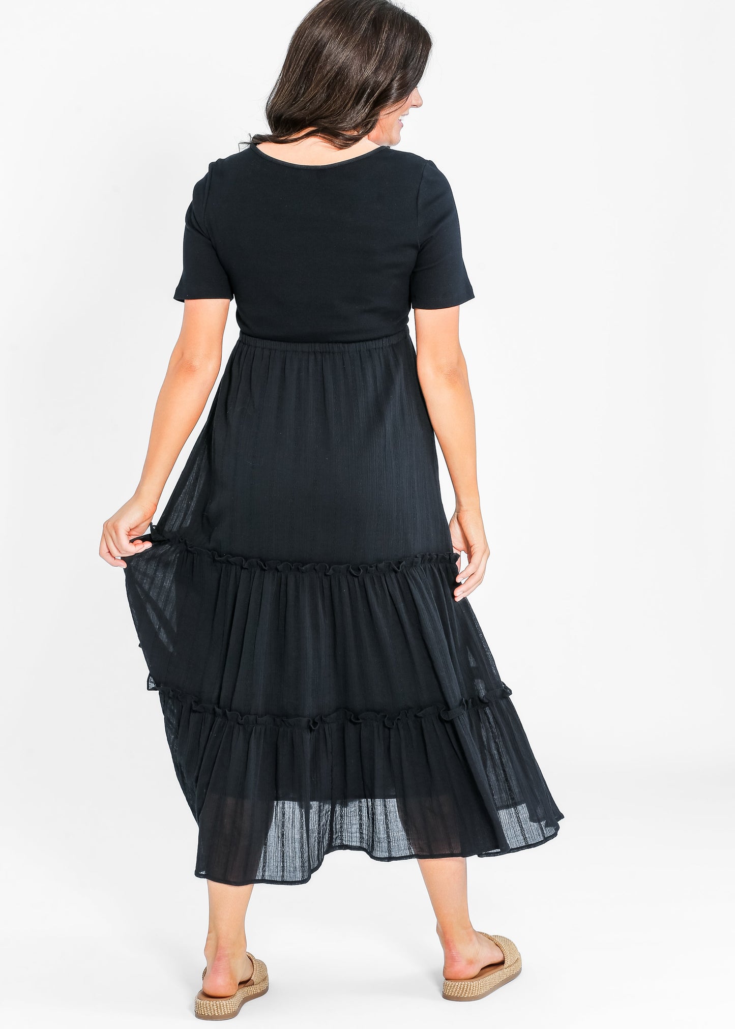 Serena Eyelet Maxi Dress - FINAL SALE