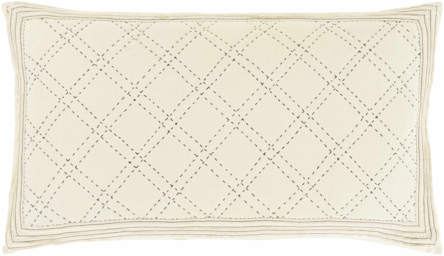 Shadehill Beige Diamond Pattern Bedding Set