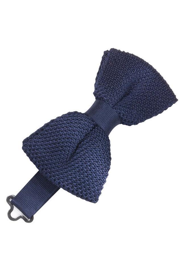 Silk Knit Bow Tie