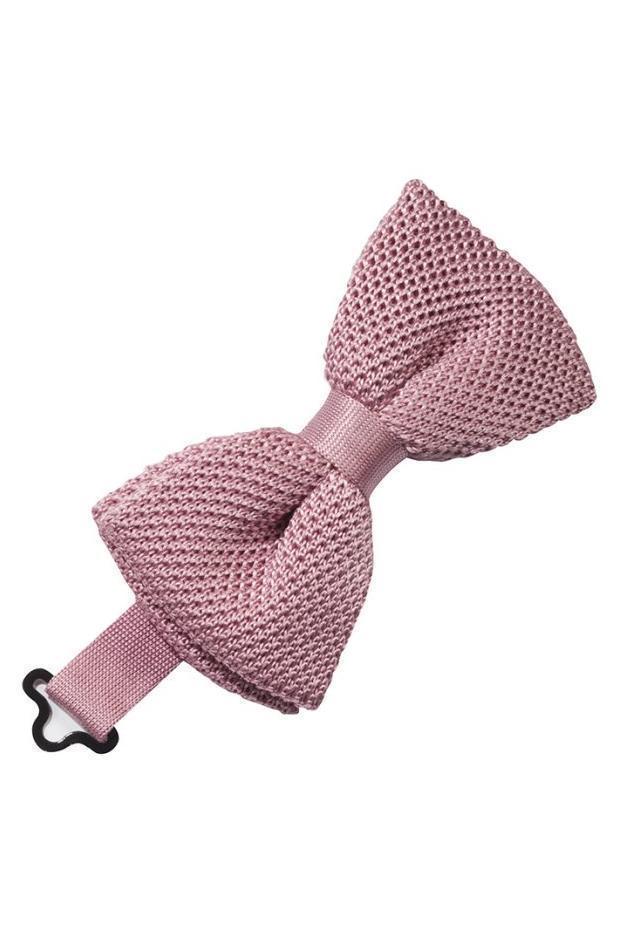 Silk Knit Bow Tie