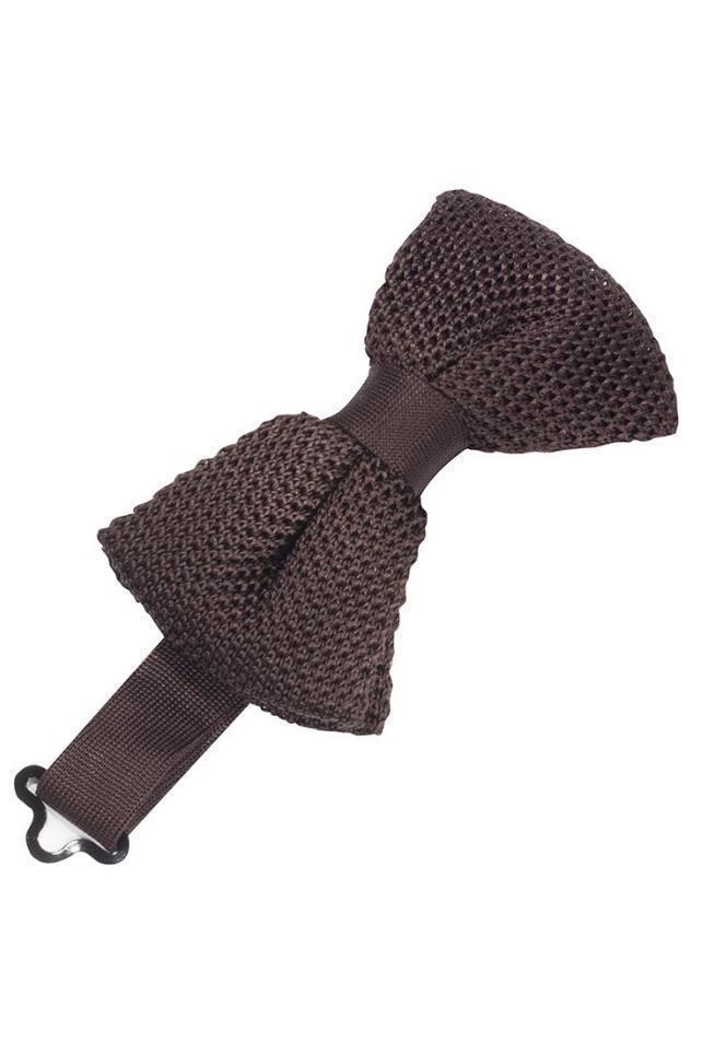 Silk Knit Bow Tie