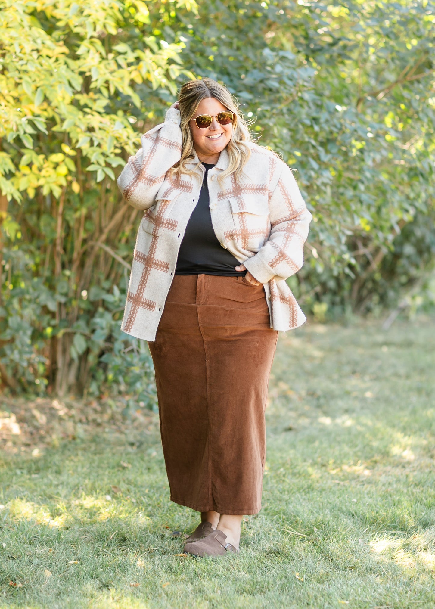 Stella Denim Maxi Skirt
