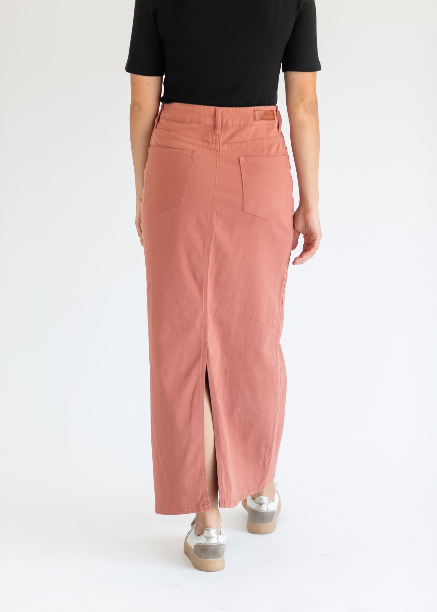 Stella Denim Maxi Skirt