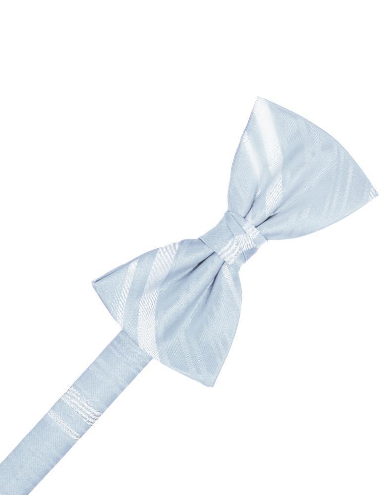 Striped Satin Kids Bow Tie