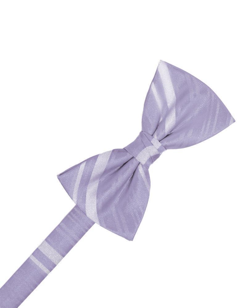 Striped Satin Kids Bow Tie
