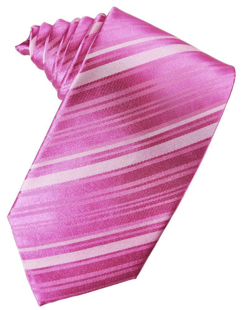 Striped Silk Necktie