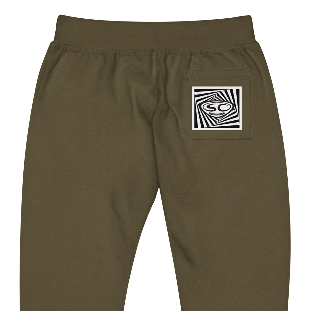 Santa Cruz Surf Shop "SKATEBOARD VISIONZ" Unisex fleece sweatpants