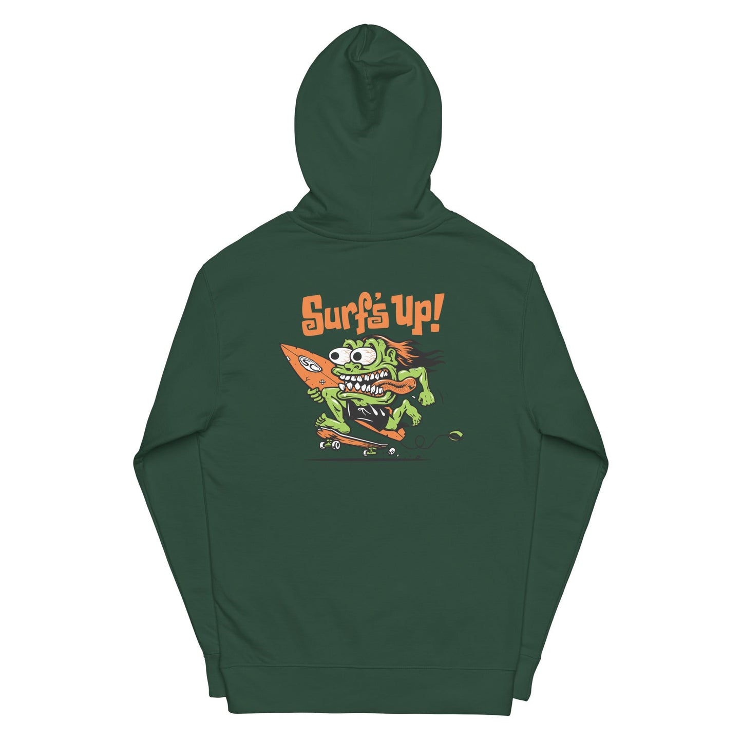 Santa Cruz Surf Shop Surf's Up Monster Premium Mens Hoodie