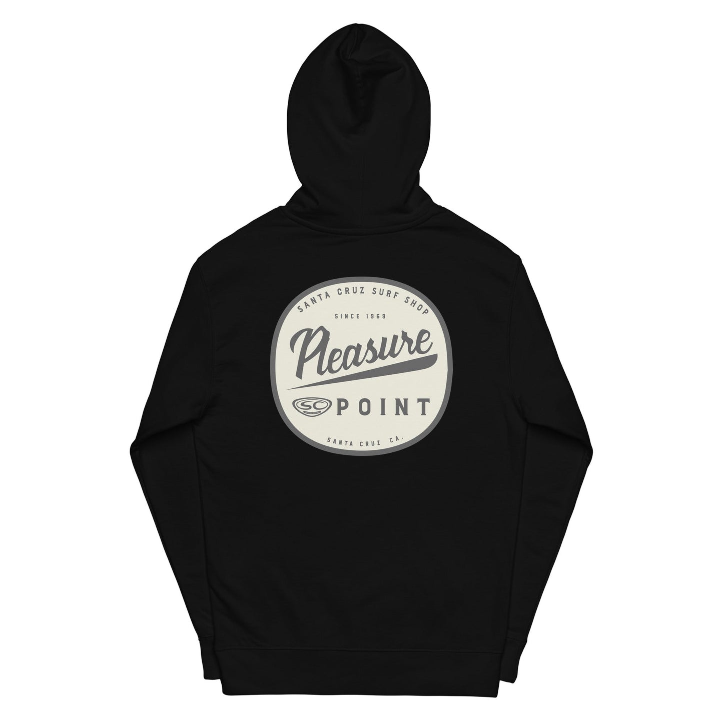 Santa Cruz Surf Shop Pleasure Point Premium Mens Hoodie