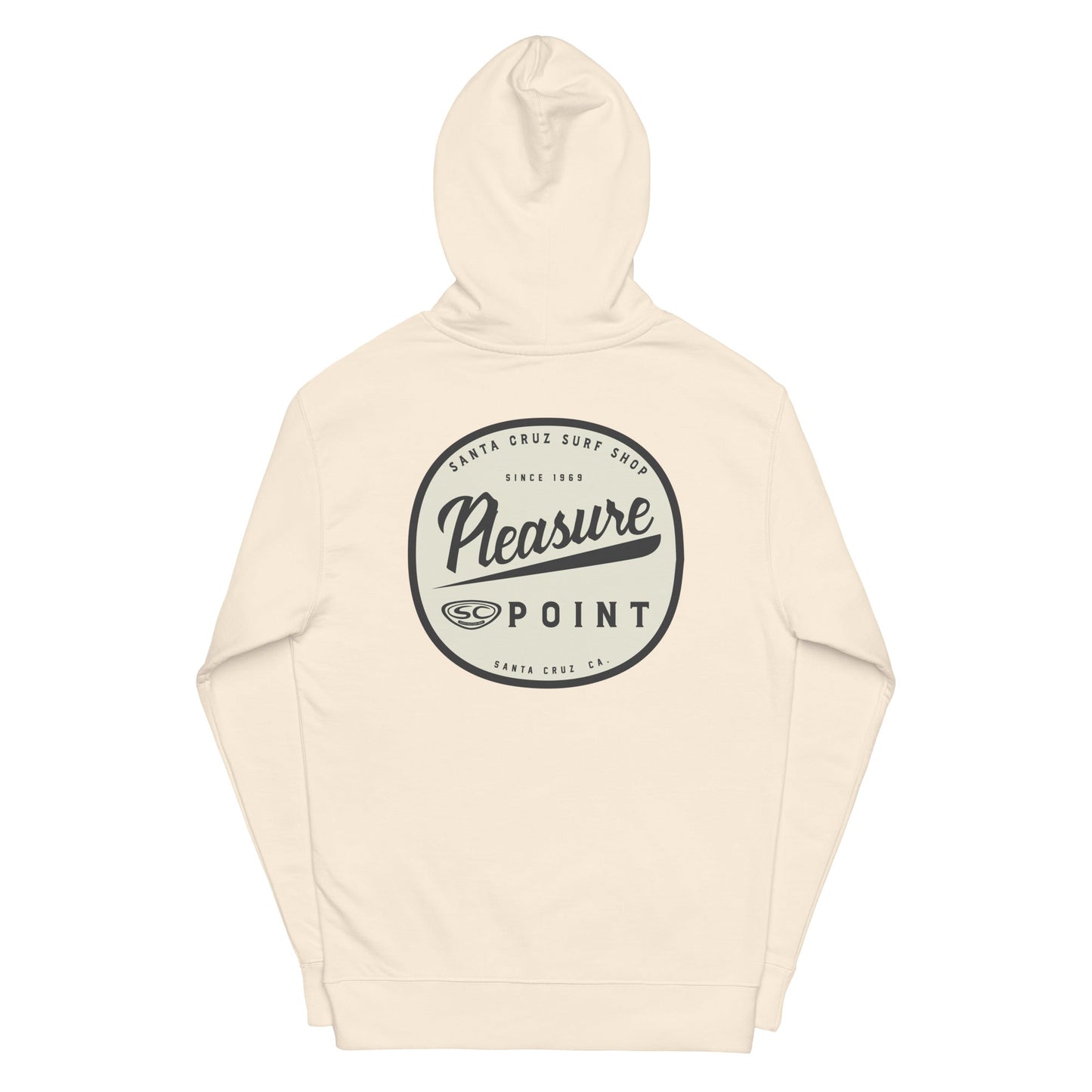 Santa Cruz Surf Shop Pleasure Point Premium Mens Hoodie