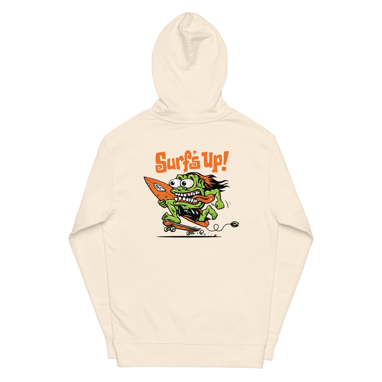 Santa Cruz Surf Shop Surf's Up Monster Premium Mens Hoodie