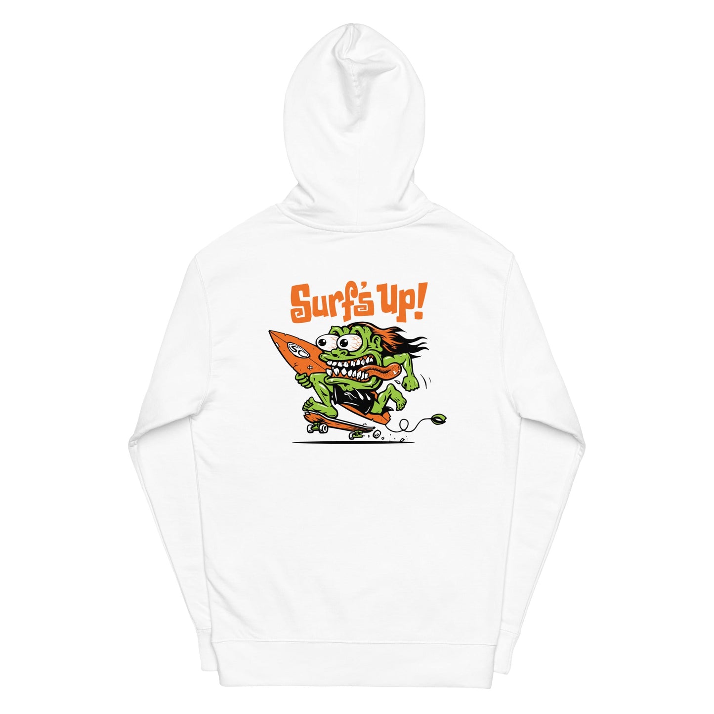 Santa Cruz Surf Shop Surf's Up Monster Premium Mens Hoodie