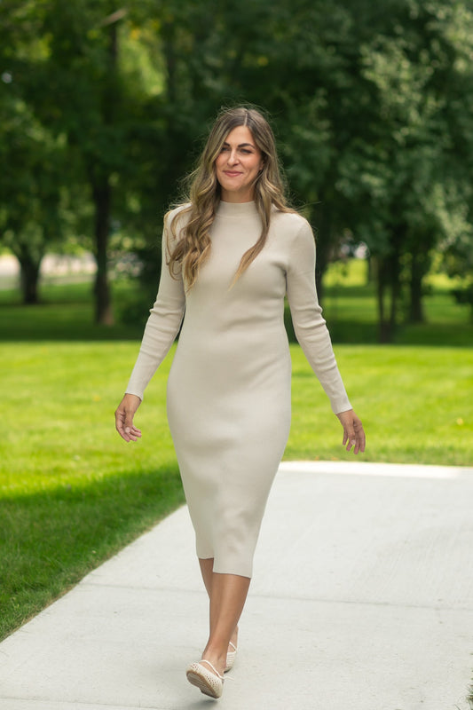Vanna Knit Midi Dress