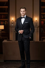 "Vermont" Black Tuxedo Jacket