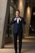 "Vermont" Midnight Blue Tuxedo Jacket