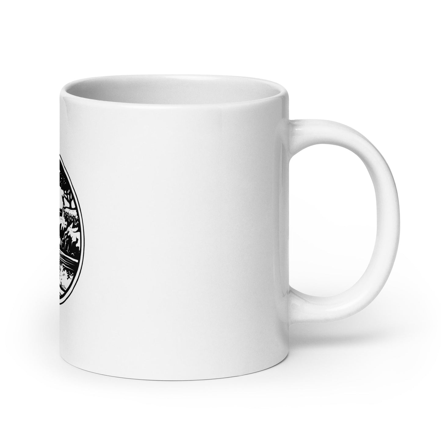 Santa Cruz Surf City Coffee Mug Jimbo Phillips Art